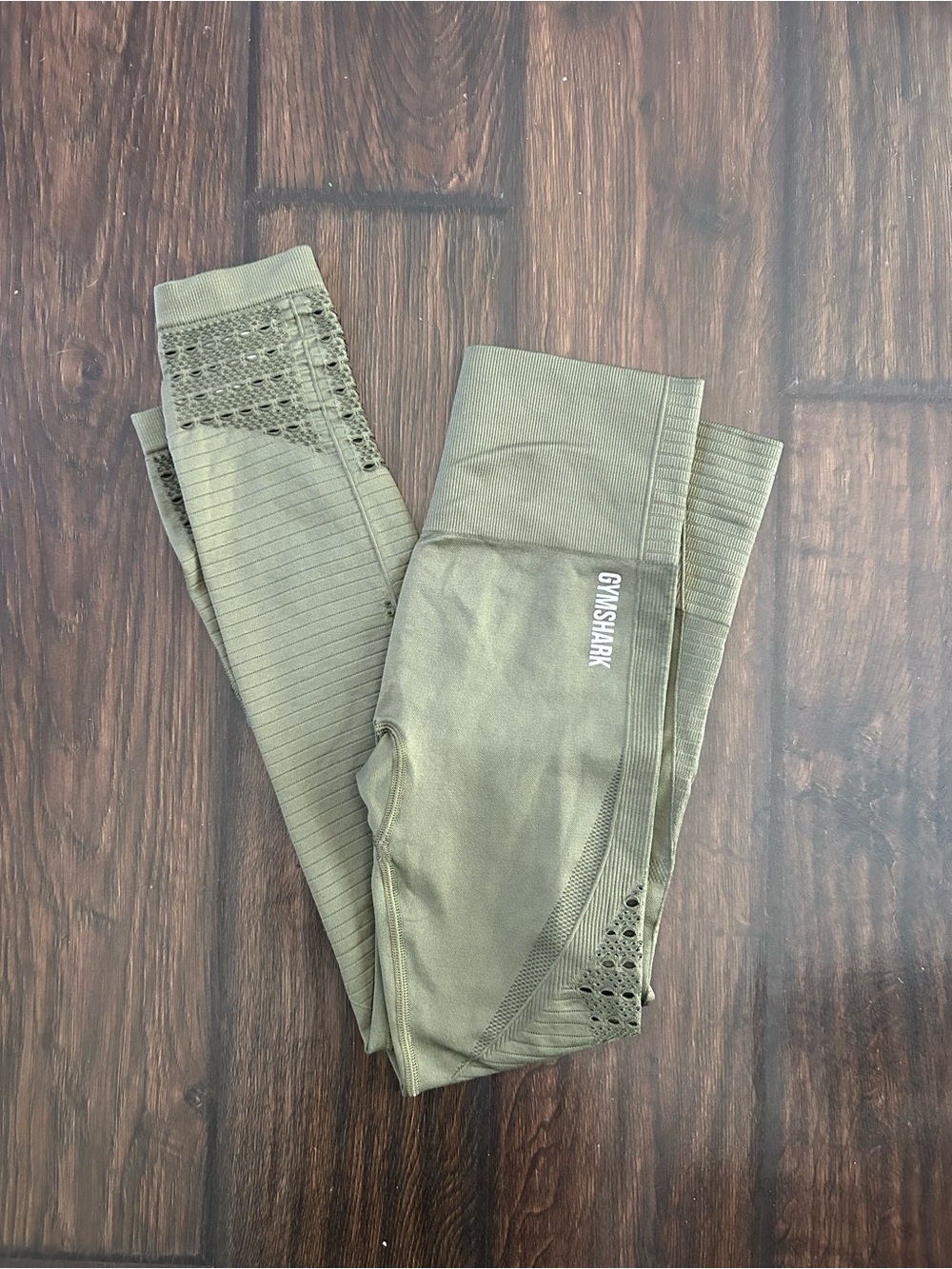 Gymshark Olive Seamless Leggings